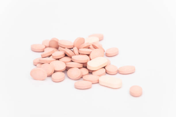 istock Pile of pills isolated 2074568740