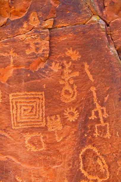 istock Petroglyphs at V Bar V Ranch, Arizona. 2074579900