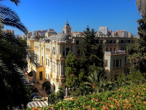 The Malaga City Hall or  La Casona del Parque which literally means 