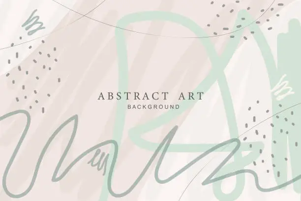 Vector illustration of Trendy abstract art templates.Vector fashion backgrounds.