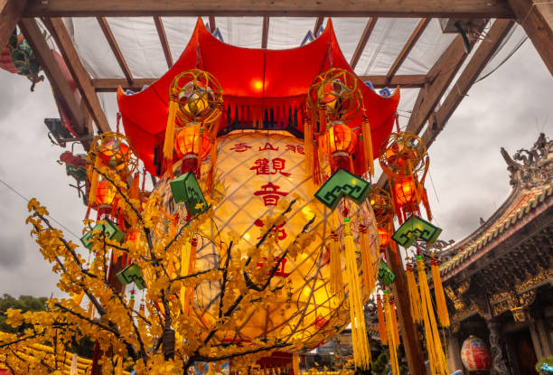 istock Colorful decorations at a Chinese Buddhist temple 2074780871
