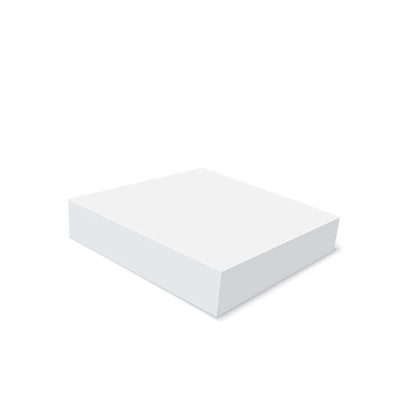realistyczna makieta pudełek kartonowych. może być stosowany do żywności, kosmetyków, oprogramowania itp. wektor - cardboard box white background paper closed stock illustrations