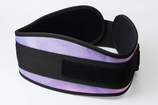 istock Purple cloth belt for sport 2074815732