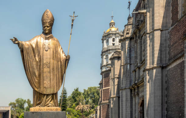 A Monument to Pope John Paul II, Basilica, Mexico City