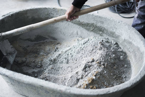 istock Close-up Mix cement in a bucket 2074873127