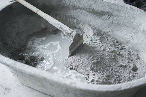 istock Close-up Mix cement in a bucket 2074873131