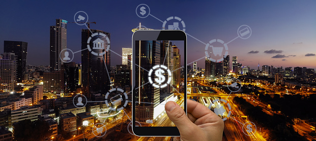 Fintech electronic banking mobile network technology