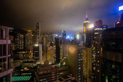 Hong Kong's crowded residential building