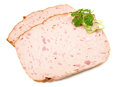 Fine Meatloaf Slices - German Fleischkaese