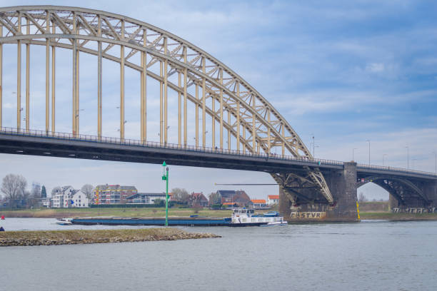 istock Waal bridge in Nijmegen, Netherlands 2075190254