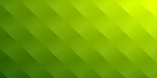 Vector illustration of Abstract green background - Geometric texture