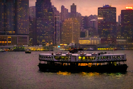 Hong kong Victoria Harbour