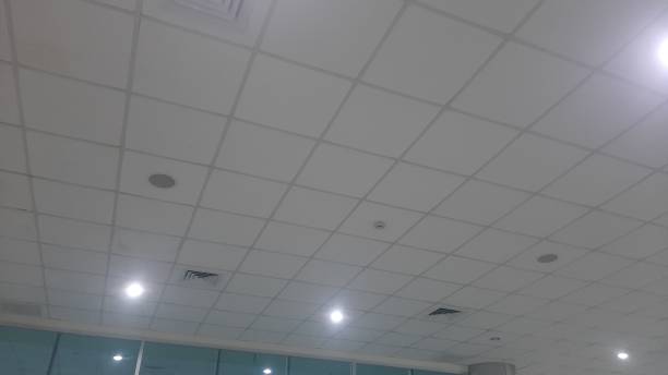 istock ceiling roof of a building with lights 2075329238