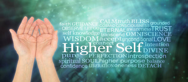 istock Words associated with healing and the Higher Self 2075334151