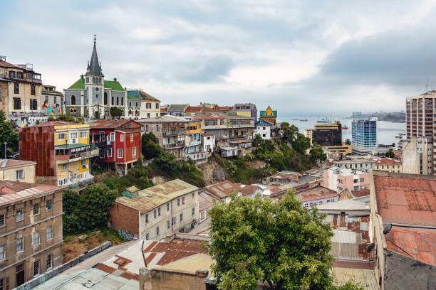 istock historic cityscape of Valparaiso-Chile 2075368634