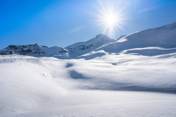 istock Winter snow covered mountain, Saas-Fee, Switzerland 2075418094