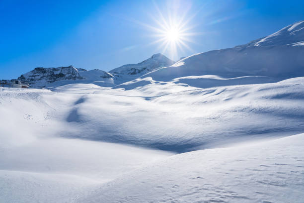 istock Winter snow covered mountain, Saas-Fee, Switzerland 2075429324