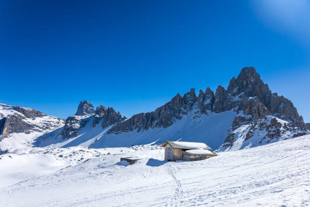 istock Sexten dolomites in a winter day 2075433550