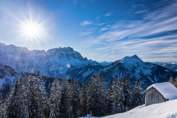 istock Lussari mountain in the Julian Alps 2075433562