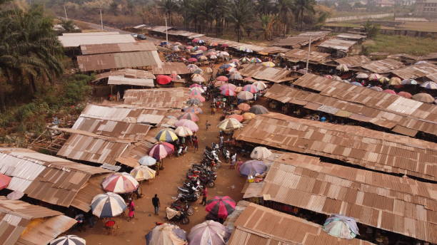 BUSH MARKET IN AFRICA