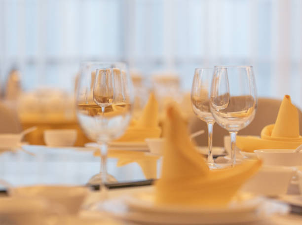 istock The restaurant's service staff is neatly arranging the tableware 2075487587