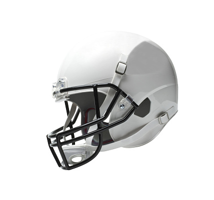 Football Helmet isolated on white background