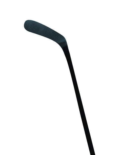 istock Ice hockey stick isolated on white background 2075520397
