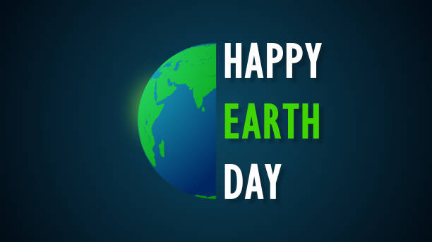 istock Earth day happy half earth with leaves 2075523517