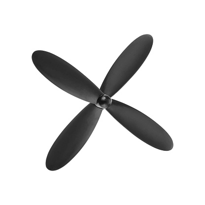 airplane propeller isolated