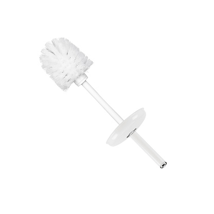 Close up of plastic toilet brush