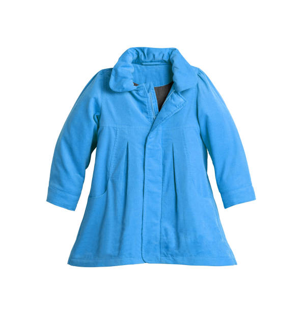 istock Blue wool luxury female coat 2075626910