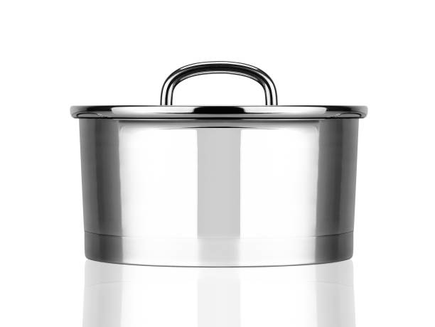istock Stainless steel cooking pot 2075645668
