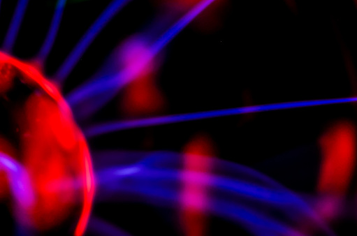 Plasma Static Electricity on a Tesla Sphere