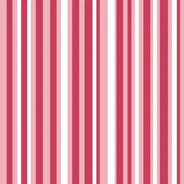 Vector illustration of Cute Seamless vector background pink pastel pattern strips balance geometric stripe patterns white pink sweet color tone stripes pink gift for valentine wallpaper love.