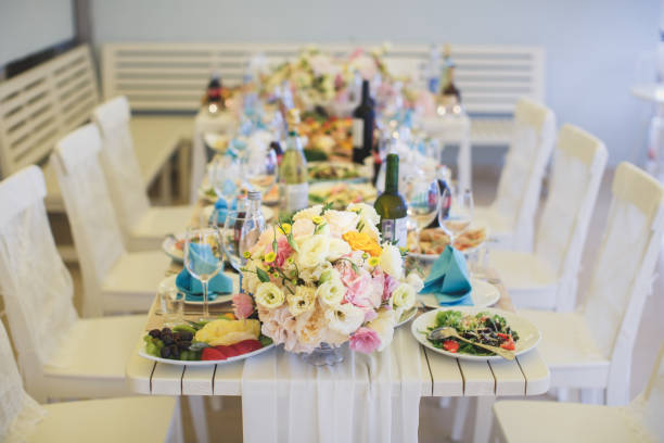 istock Elegant Wedding Reception table decor and centerpieces 2075739070