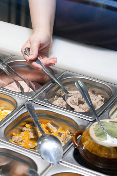 istock Catering buffet in hotel restaurant 2075754612