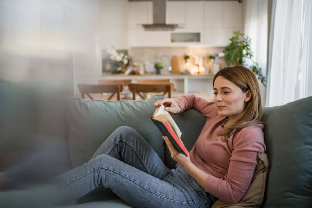 istock I love this quiet moment in the day with a good book 2075804927