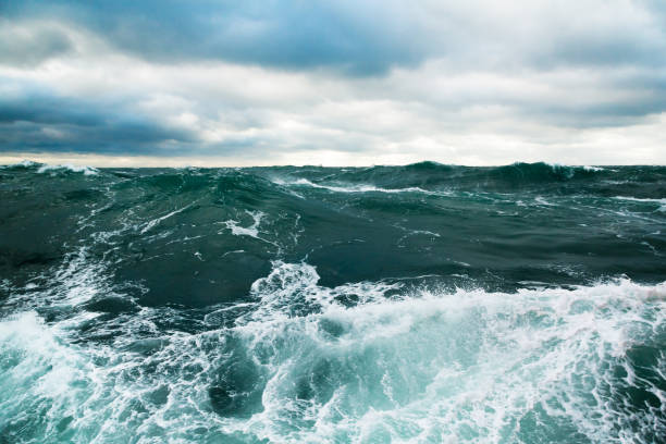 istock A storm in the ocean. Storm waves in the open ocean. 2075881684
