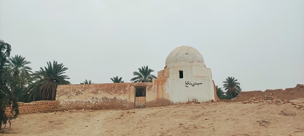 An ancient mosque in an abandoned city in Tunisia 2024