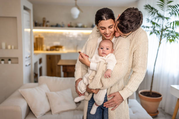 Young Parents With Baby Tumblr Premium Photo | Young Parents Holding