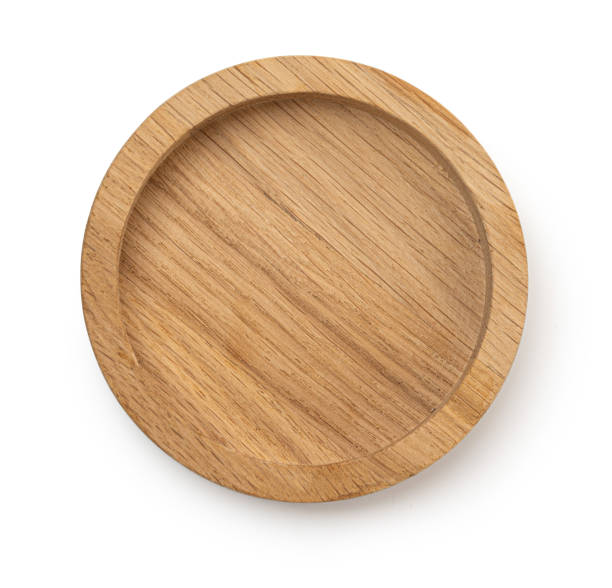 istock wooden plate isolated 2075991652