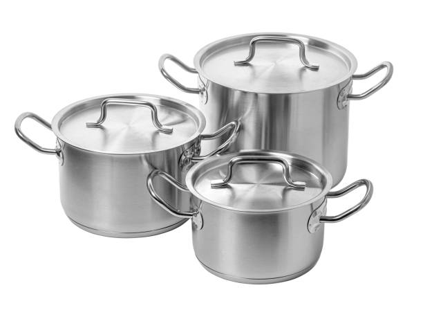 istock professional metal pot cooker for boiling 2075992211