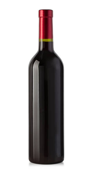istock green wine bottle with red wine and red cap 2075992755