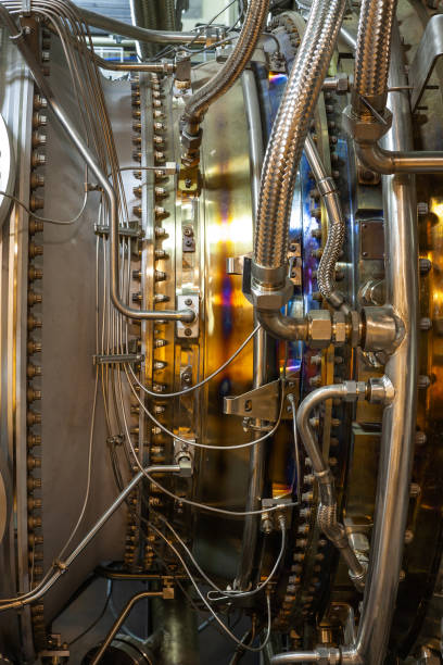 istock Gas turbine detail 2076048672