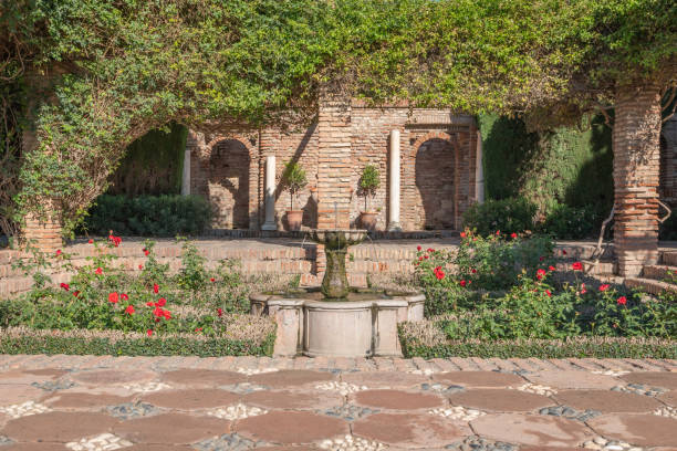 istock Alcazaba Gardens in Malaga, Spain. 2076057470