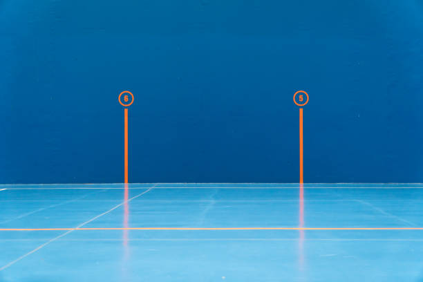 Jai alai building for practicing traditional spanish and french pelota sport