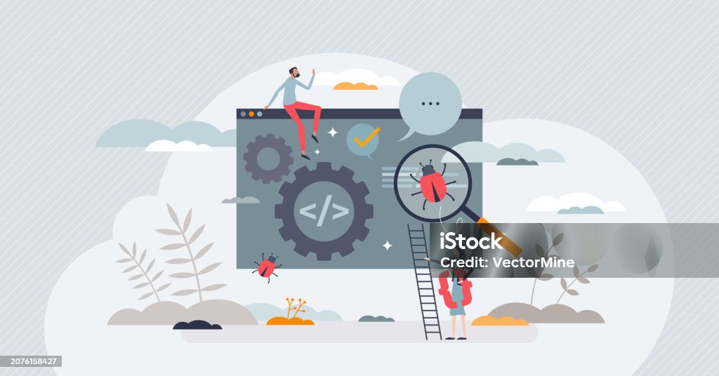 Programing Test Picture Automated Software Test For Effective Website Development Tiny Person ...
