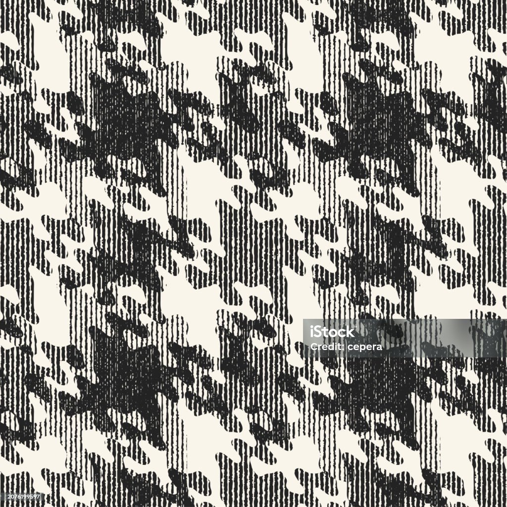 Check Pattern Ripple Monochrome Grain Ripple Check Pattern Stock Illustration - Download ...