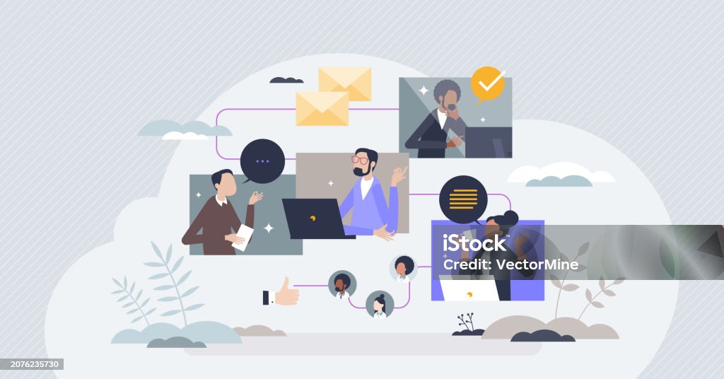 Collaboration Using A Process Team Workflow And Common Project Collaboration Process Tiny Person ...