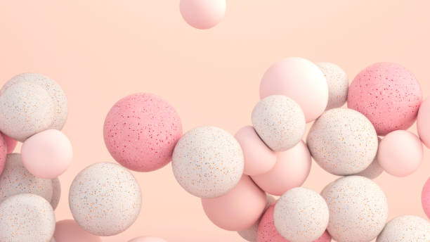 istock 3D Colorful Floating shapes background 2076259253